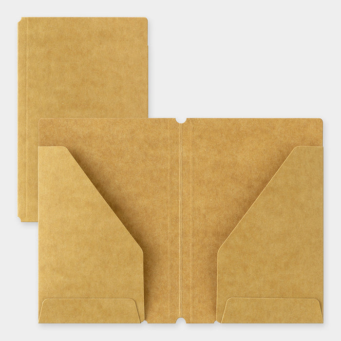 Traveler's Notebook - Card Size - 20th Anniversary Set - Brown