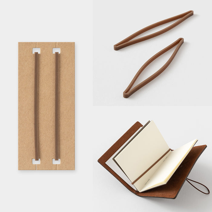Traveler's Notebook - Card Size - 20th Anniversary Set - Brown