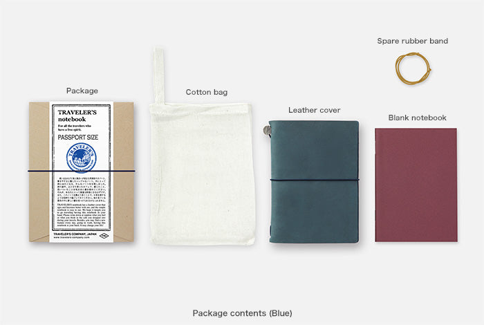 TRAVELER'S Notebook - Passport Size - Blue