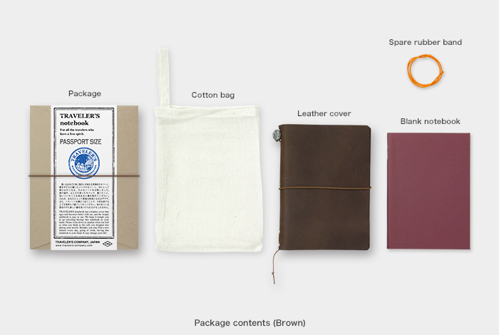 TRAVELER'S Notebook - Passport Size - Brown