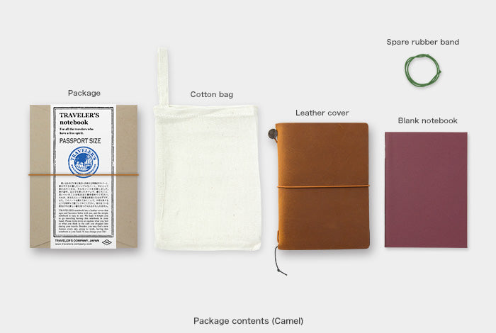 TRAVELER'S Notebook - Passport Size - Camel
