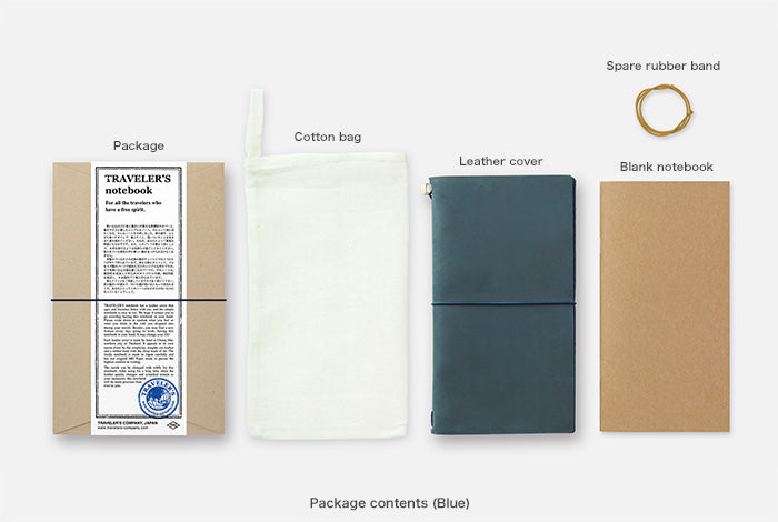 TRAVELER'S Notebook - Regular Size - Blue