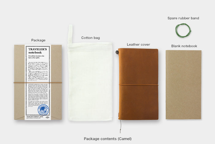 TRAVELER'S Notebook - Regular Size - Camel