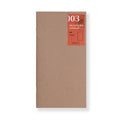 TRAVELER'S Regular Size Refill - Blank - 003