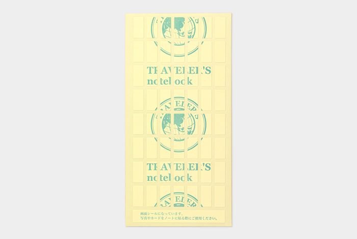 TRAVELER'S Regular Size Refill - Double Sided Stickers - 010