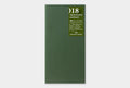 TRAVELER'S Regular Size Refill - Free Diary Weekly Vertical - 018