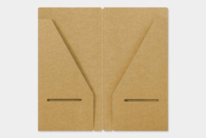 TRAVELER'S Regular Size Refill - Kraft Paper Folder - 020