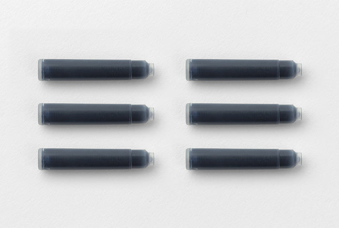 TRAVELER'S TRC Brass Fountain Pen Cartridge - Blue Black