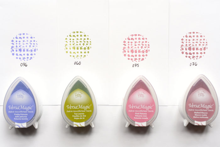 Tsukineko VersaMagic Dew Drop Ink Pad - Set of 4 Color