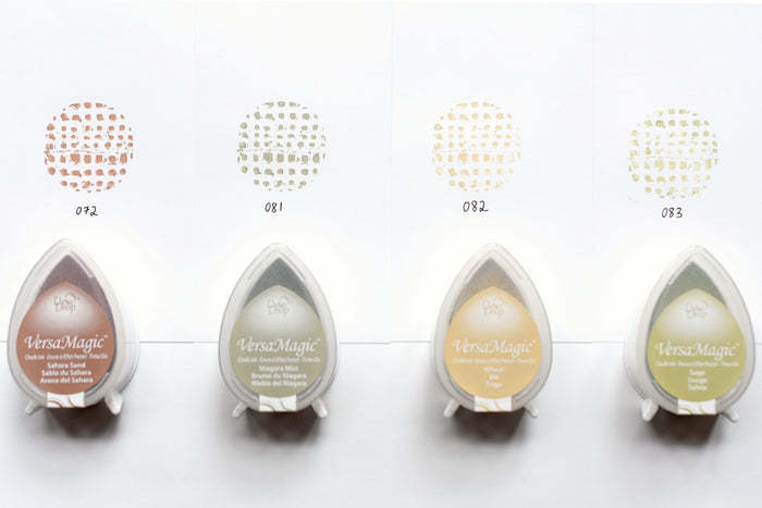 Tsukineko VersaMagic Dew Drop Ink Pad - Set of 4 Color