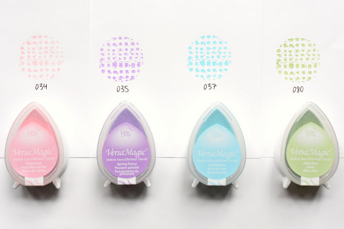 Tsukineko VersaMagic Dew Drop Ink Pad - Set of 4 Color
