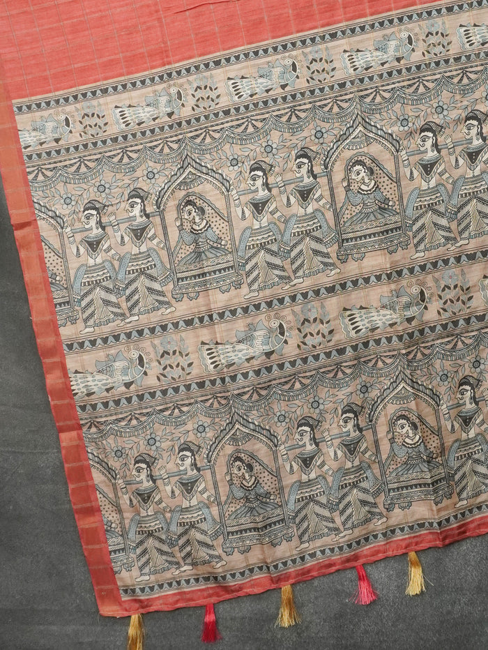 Tussar Saree | TTDS3584