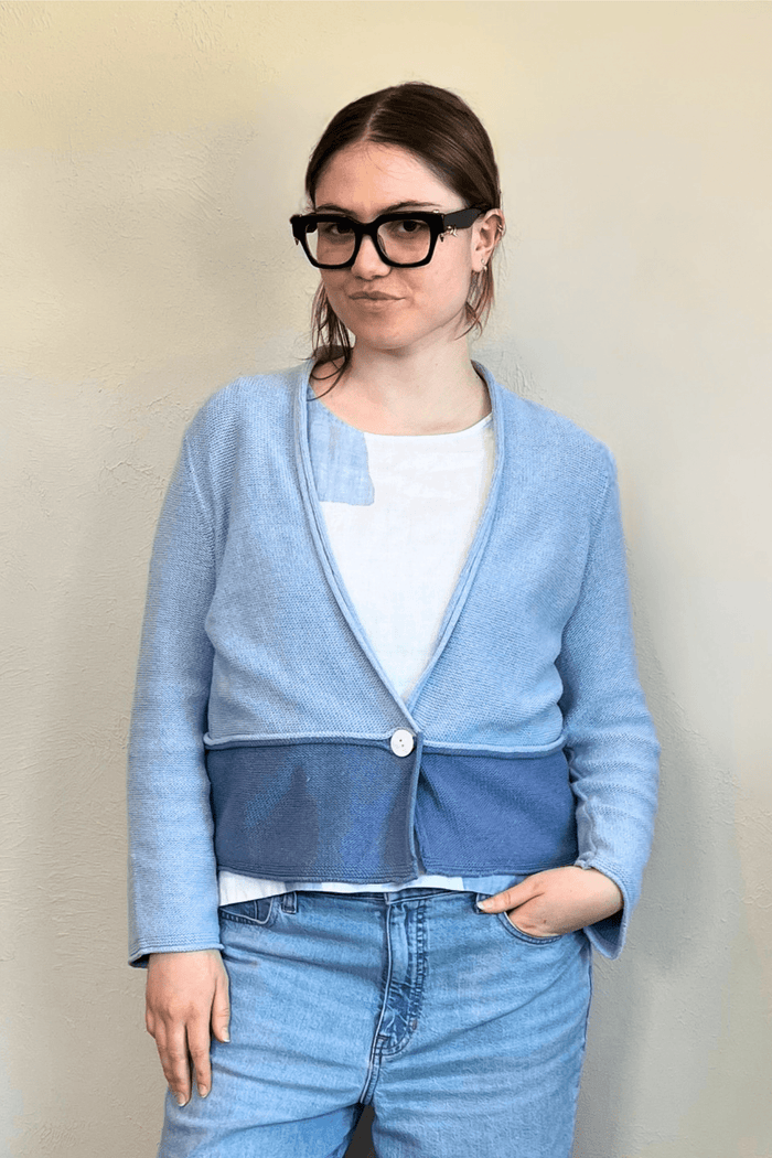 Two-Tone Cardigan