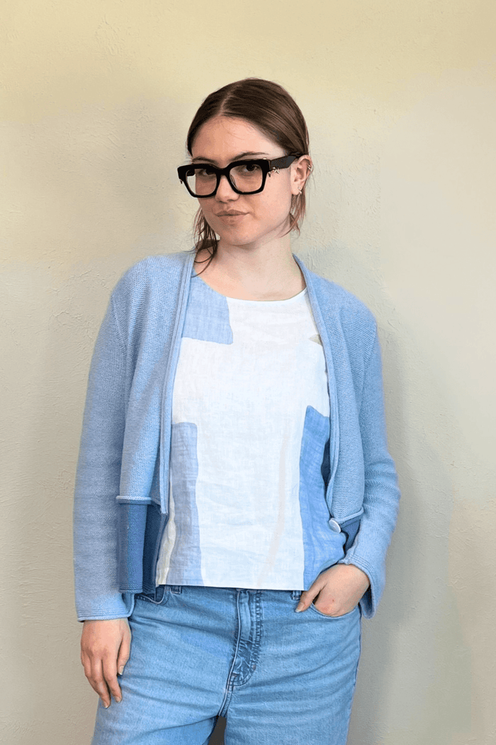 Two-Tone Cardigan