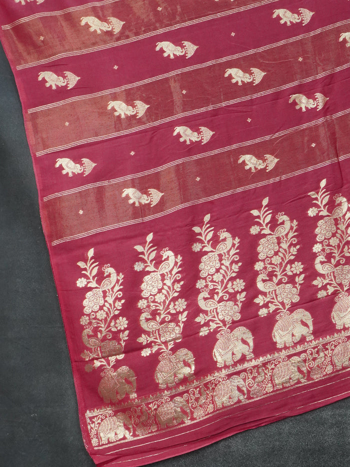 Viscose Georgette Saree | TTDS3161