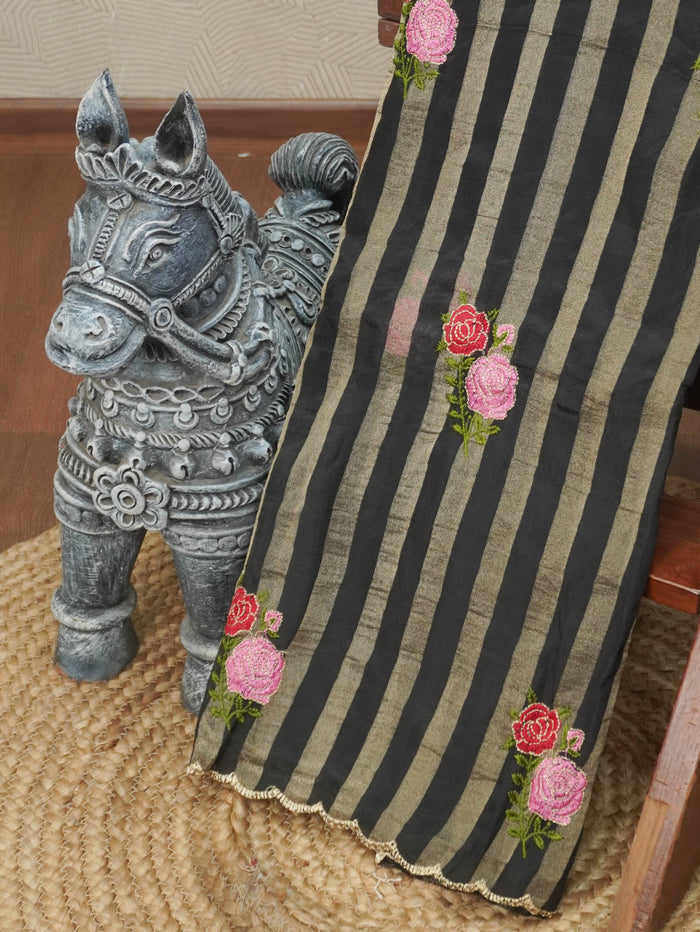 Viscose Georgette Saree | TTDS3574
