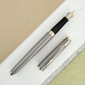 Waterman Hémisphère Understated Edit Fountain Pen - Metallic Grey