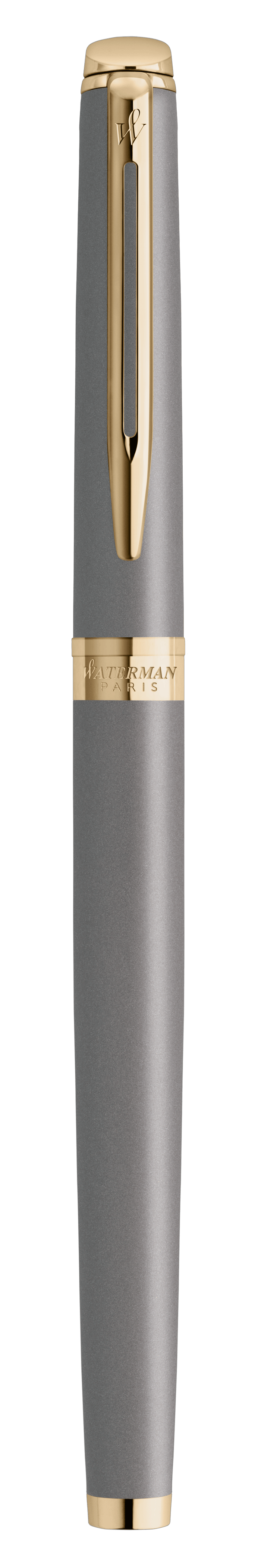 Waterman Hémisphère Understated Edit Fountain Pen - Metallic Grey