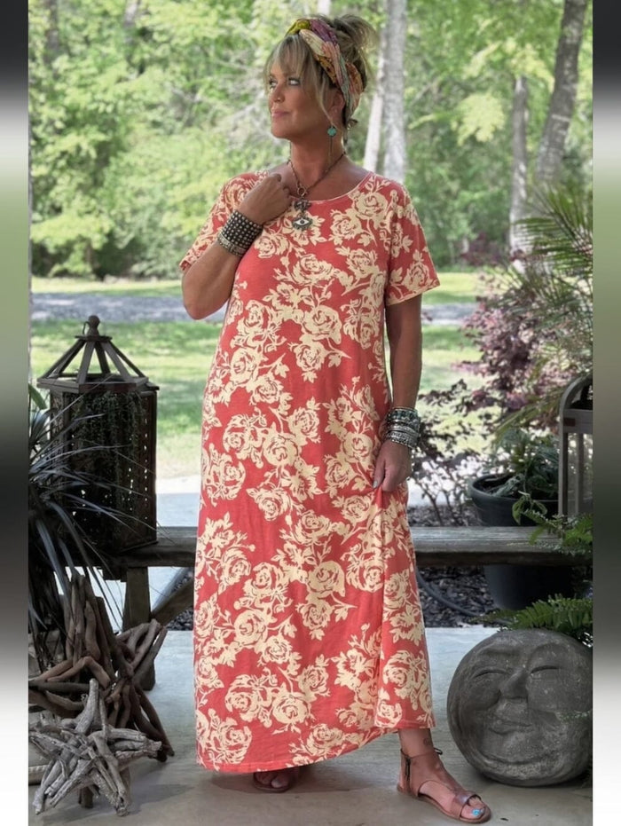 Weekend Wander Dress - Bed Of Roses