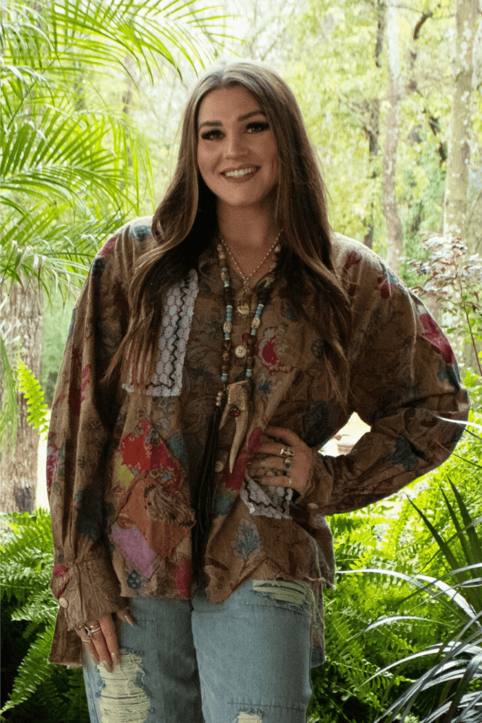 Windswept Garden Top