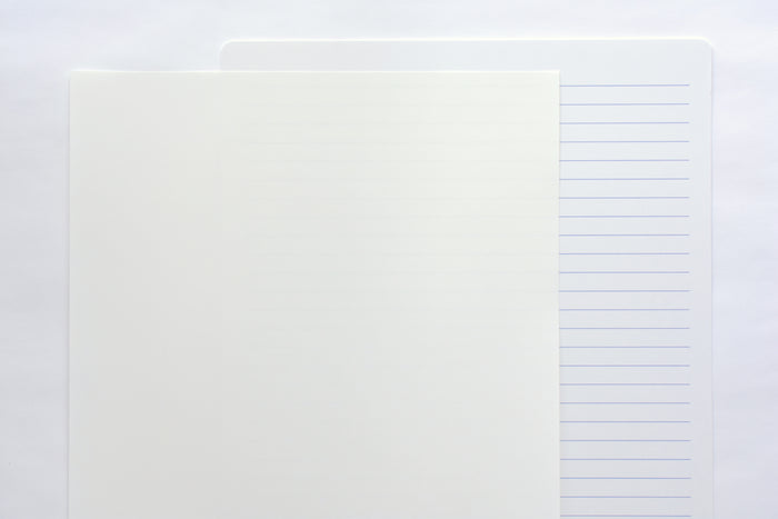 Yamamoto Paper Cosmo Air Light Loose Leaf Paper - White - A4 - Blank