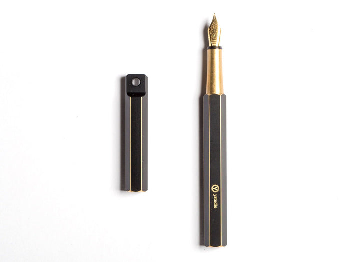 ystudio Brassing Portable Fountain Pen